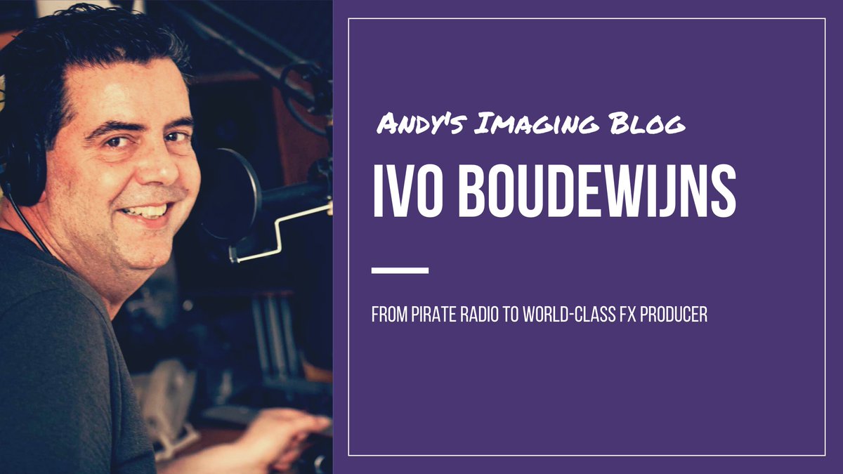 Ivo (<a href="/ivoboudewijns/">Ivo Boudewijns</a>) is a Benztown SFX producer, VO artist, radio consultant, &amp; head of Sticky FX! His advice to young sound designers? “Start making weird audio stuff. No boundaries, just let yourself go.”
 
Learn more in Andy’s Imaging Blog interview: bit.ly/2Gh4Jwu