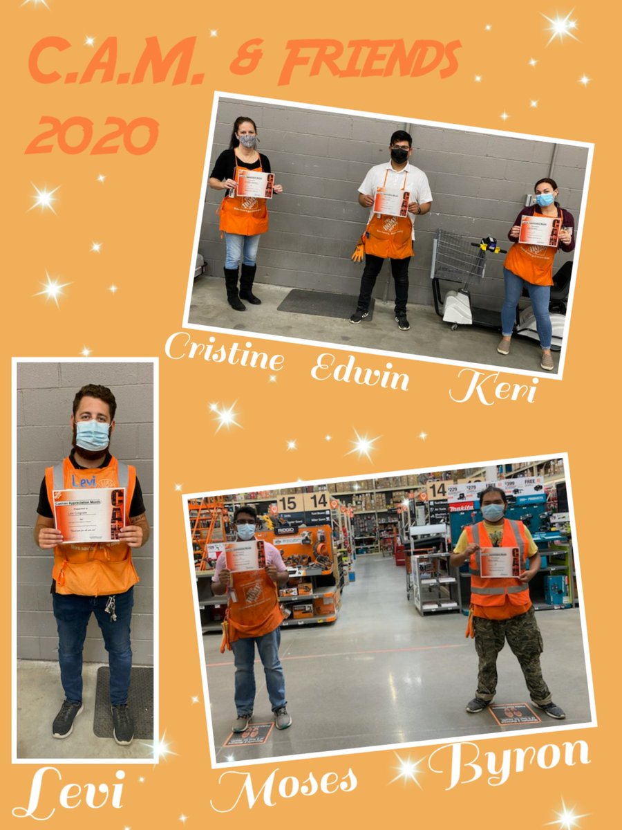 C.A.M. Kickoff &amp; Recognition at <a href="/homedepot6955/">CI Home Depot 6955</a>! Thank you all for your hard work! #CAM2020