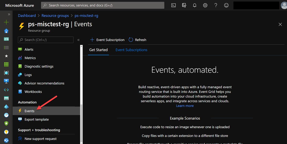 cloudwithsingh's tweet image. Did you check out @Azure Event Grid Native support with Resource Groups now?
You can create event triggers and action right within this option using Logic App, Functions, Queue.......!
#azurefunction #azurelogicapp #logicapp #azureeventgrid #automation #eventhub #webhooks