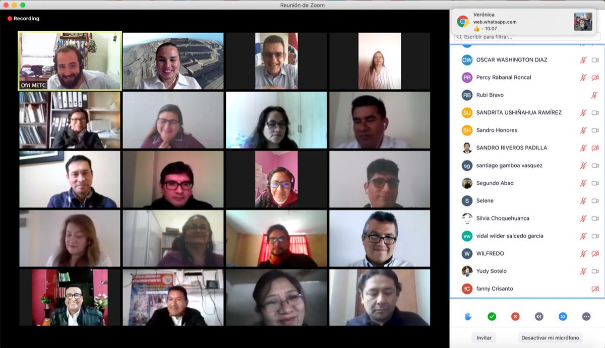 IsraelinPeru's tweet photo. Hoy clausuramos el curso online "Educación a Distancia desde la Práctica Israelí".Participaron 50 asistentes técnicos y pedagogos de la Dirección de Servicios Educativos en el Ámbito Rural (DISER) del @MineduPeru. Seguimos compartiendo la experiencia israelí en #educación. 🇮🇱🤝🇵🇪 https://t.co/3tXhcSgjwQ