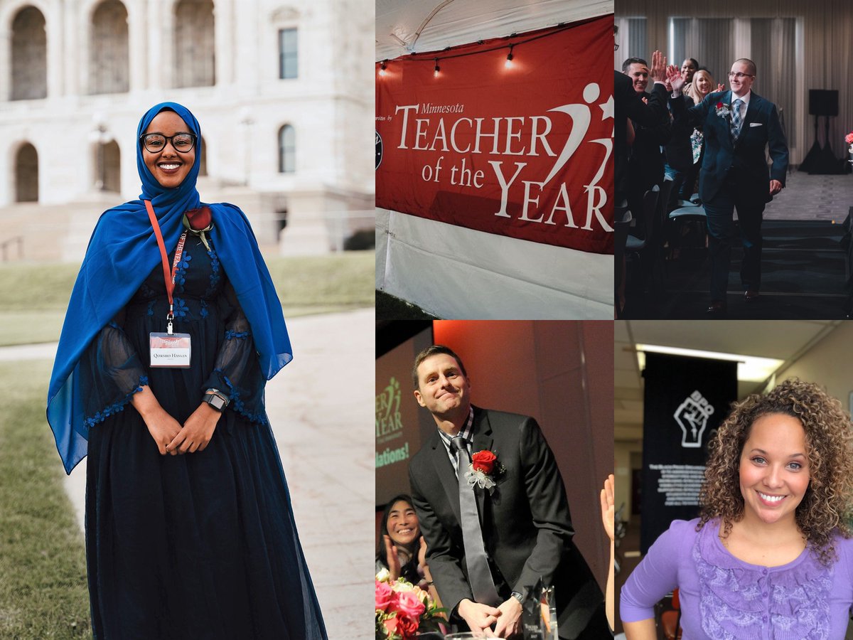 EducationMN's tweet photo. Those who teach change the world, over and over again.

Nominations are now open for 2021 Minnesota Teacher of the Year! Submit yours today: https://t.co/ZiNWc2xRj1 #mntoy https://t.co/zxfL8LYKDp