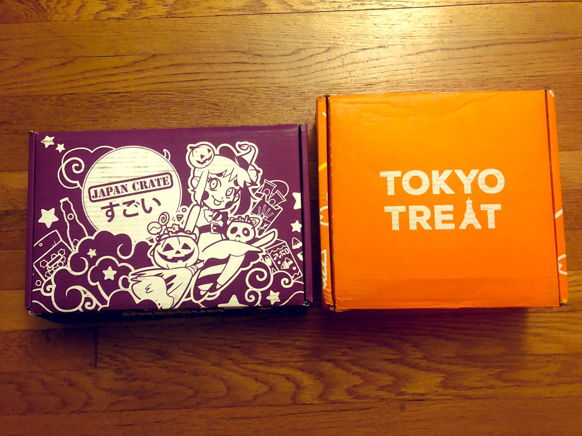 heyitstriinaa's tweet photo. I have a subscription to #JapanCrate but saw that October #TokyoTreat had some things I really wanted to try so I ordered a box and ended up getting some of them in both boxes 😬 Happy October to me! #OctoberBox https://t.co/vtKhfnI1K1