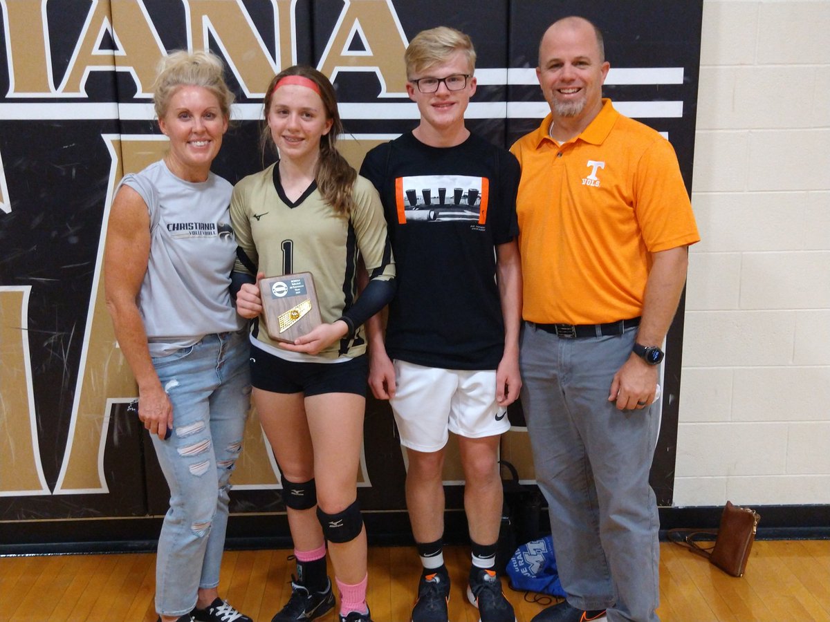 Adison and the  <a href="/chmsvolleyball1/">CHMS Volleyball</a> team are county champs! She also made the all-tournament team. 
#⬛🏆 
Check out the video youtu.be/0UfiemdvmW0