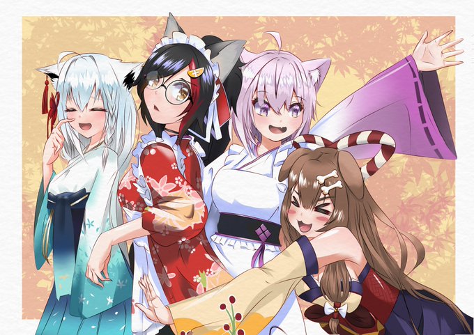 ホロライブ　ゲーマーズ　　白上フブキ　大神ミオ　猫又おかゆ　戌神ころね 617C-J2fTAL._AC_SY200_QL15_.jpg