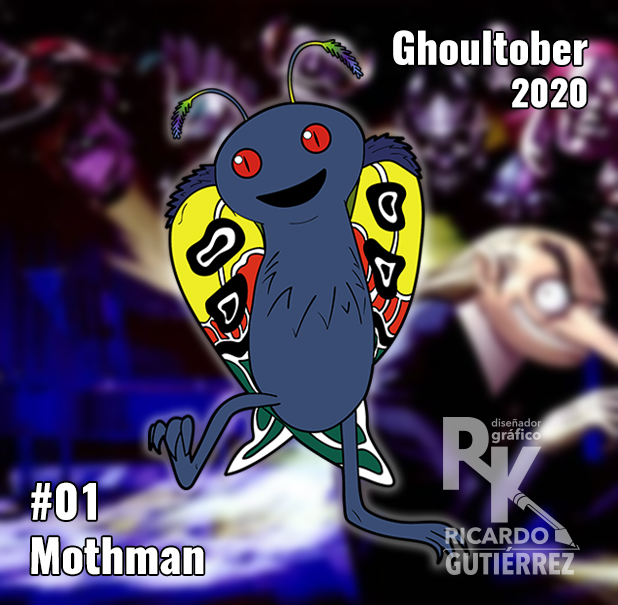 RiGuMoArt's tweet photo. Siguiendo la lista de "Ghoultober", el número 01 es Mothman. Me fui por la encarnación que aparece en la serie de videojuegos Shin Megami Tensei.
#Ghoultober #Mothman #Entry01 #SMT https://t.co/sDtpPD9crJ