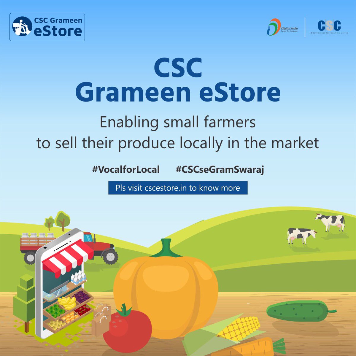 dmjagdeep's tweet image. CSC Grameen E Store can be the greatest tribute to Gandhiji on his birth anniversary- CSC building Gram Swaraj of Gandhi ji dreams  

#cscrewari #cscvlerewari  @ashi_apple