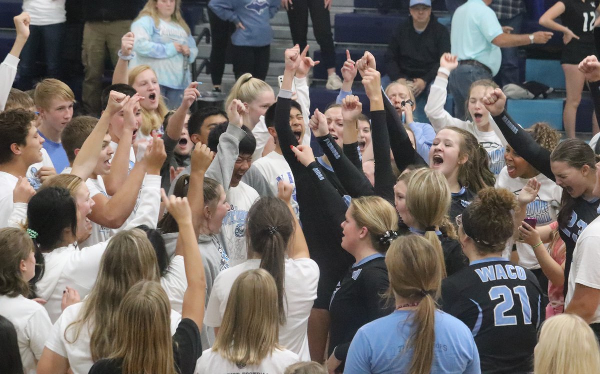 Been a while since we've tweeted out some celebration pics but volleyball always makes for some good ones. Tears of joy at WACO High. <a href="/WarriorWaco/">WACO Warrior Volleyball</a> #iahsvb