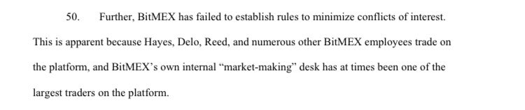 Ok, reading this CFTC doc still. Will just keep going on this one as a thread on  @BitMEX. Ironically, Mr. Reed being a US resident auto-makes it that Bitmex unequivocally serves US persons. Also this finding probably confirms some suspicions I have on activity there.