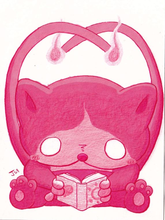 OnePieGuy's tweet photo. #October1st - #Yokai 
.
#Pinktober2020 #pinktober @kiramochi_ 
.
#october #octoberdrawings #octoberart #halloween
#halloweendrawings #halloweenart #spooky #drawing
#art #silly #fun #funny #cute #prompt #promptlist
#pencil #coloredpencil #marker #liner #copic #ohuhu
#prismacolor https://t.co/q7usYZ40Y6