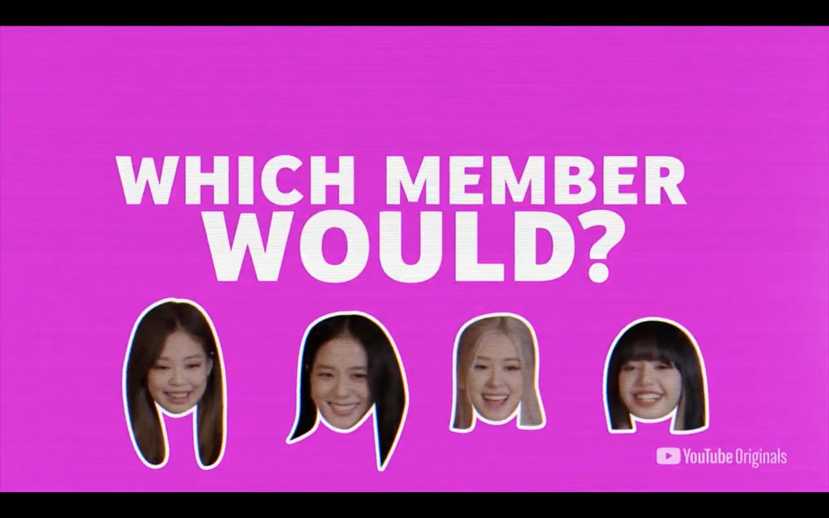 The members play a game of "Which member would?"