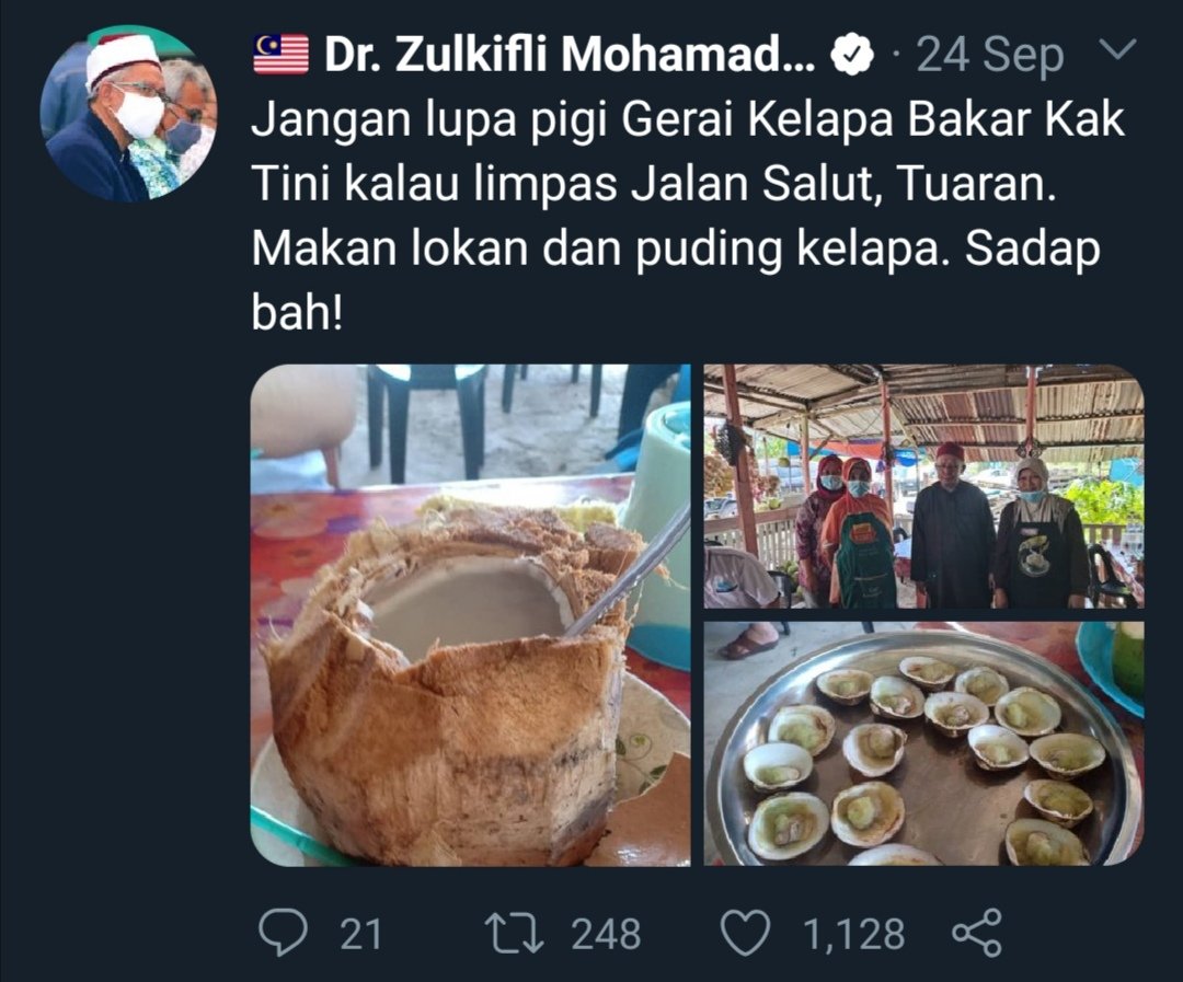 Menteri yang bukan ahli politik @drzul_albakri24 Sep: KK, Tuaran25 Sep: Kota Bharu