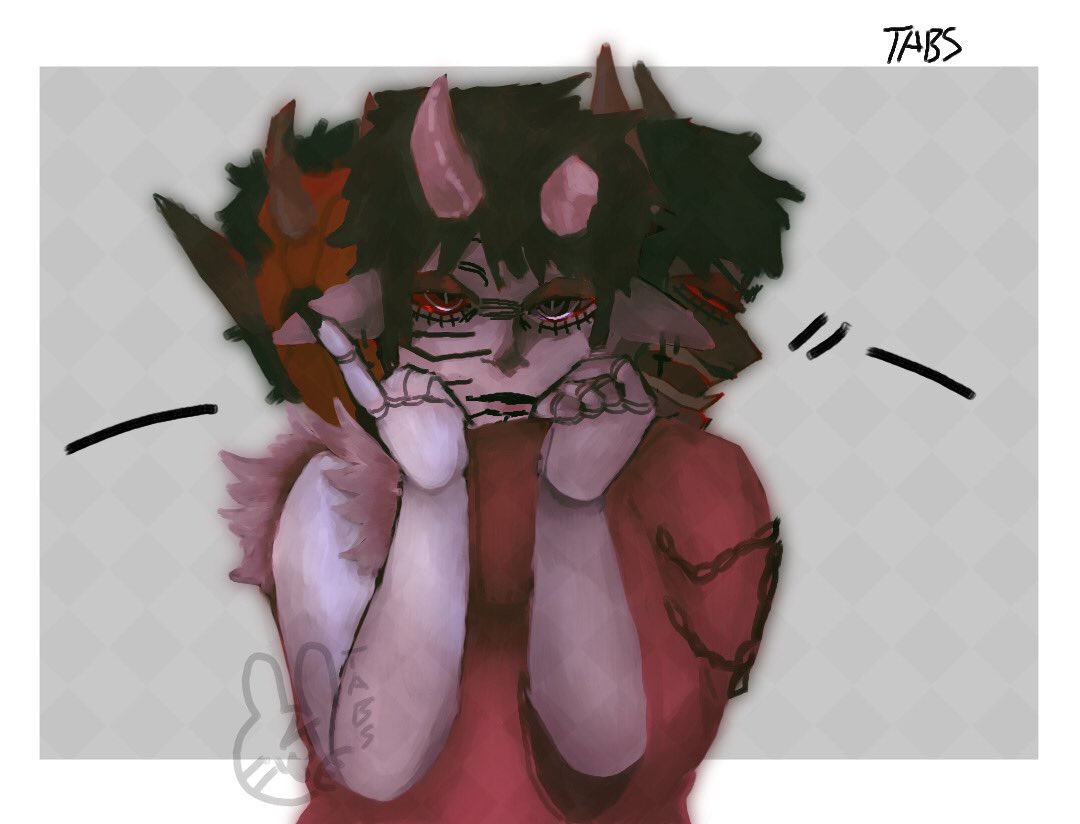 TA3LES's tweet image. Cerberus.

#obitober2020
Day 01 Oni/Demon