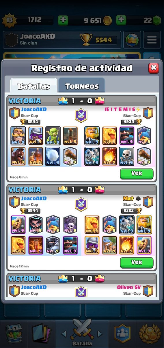 Terminando el día con una barridita