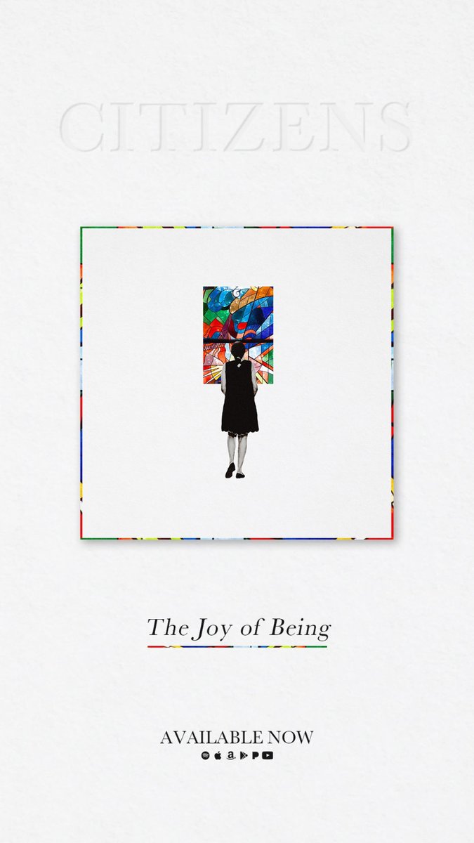 Our fifth album (5th!!! - aye!!) is here! 

citizens.lnk.to/thejoyofbeing