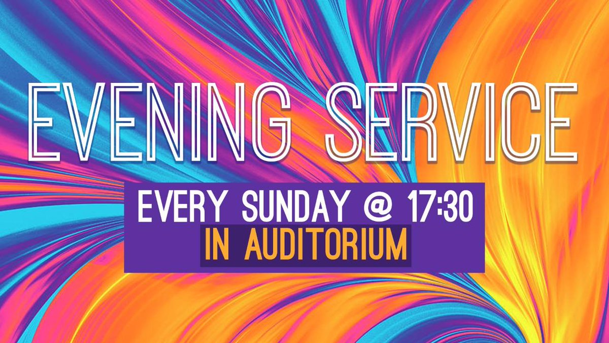 Word_And_Life's tweet photo. We are so excited about our new evening service @ 17:30.  Come experience an atmosphere of worship and inspriation for the new week.   Everyone is welcome. https://t.co/ZhydOkFhML