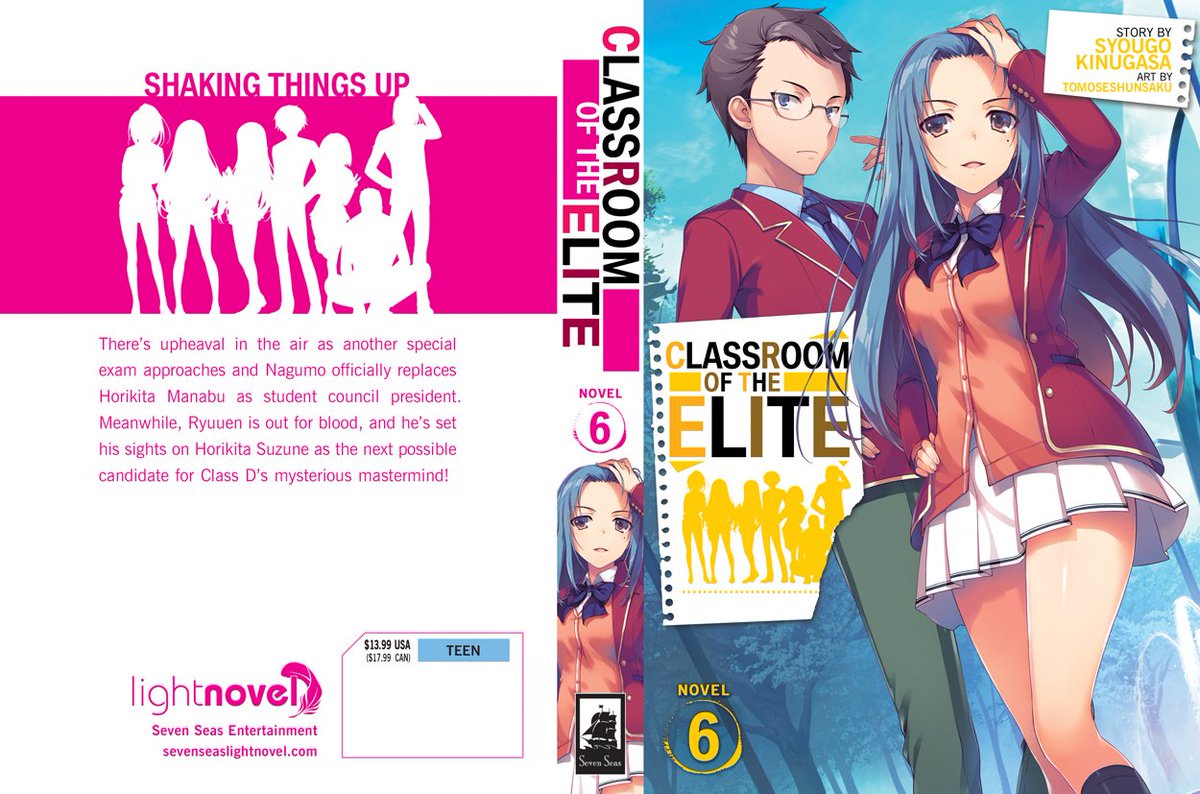 Seven Seas on Twitter: "CLASSROOM OF THE ELITE (LIGHT NOVEL), Vol. 6