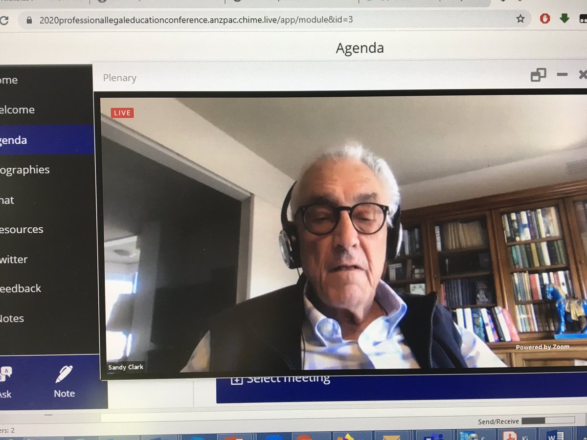 KiftSally's tweet photo. Em Prof Clarke (prior LACC Chair) & @UTSEngage @UTSLaw Dean Hitchens both agree we do not regulate #LegalEd well
Clarke: “we are regulating for past & not for future”
Hitchens: take reg out of hands of well intentioned amateurs; there is expertise in this space
#Yes
#BondCPLE https://t.co/b0jZbt1zVR