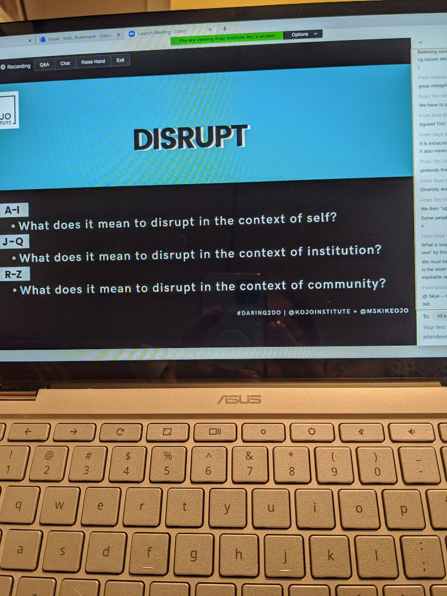 rosemarie_vulic's tweet photo. ATTENTION all @OSSTFD19 members: if you are a disruptor, answer these questions from #daring2do https://t.co/y8eS6B3zEn