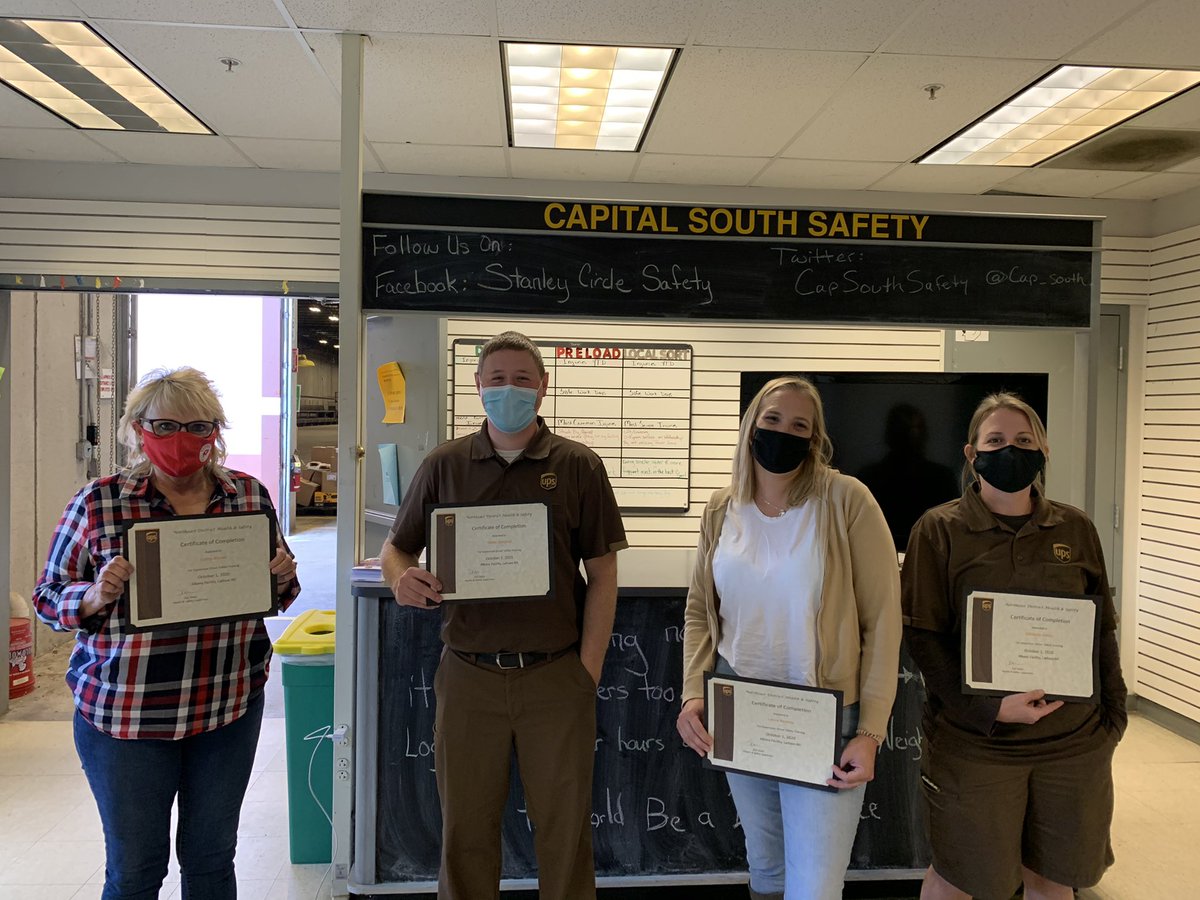 Congratulations to these fantastic P/T supervisors. Graduates of SDST 2020. Go share your knowledge! <a href="/safetyfirstNED/">Northeast District Safety</a>
