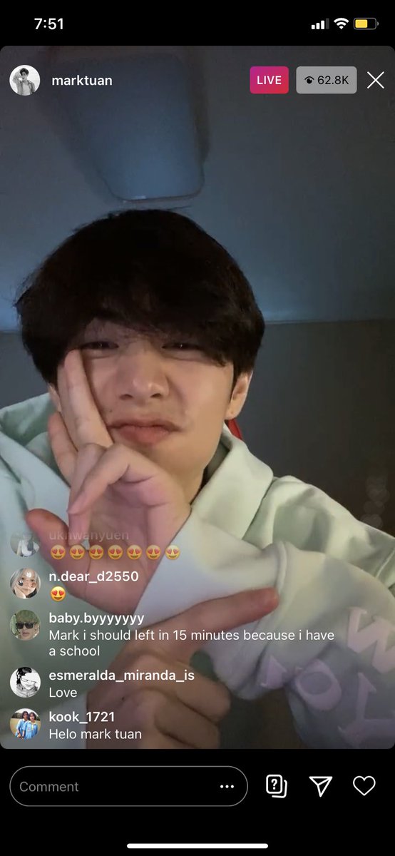 _AhgaPhoenix's tweet photo. Mark is Live on Instagram rn ❤️ @marktuan https://t.co/yflNwWNa3b