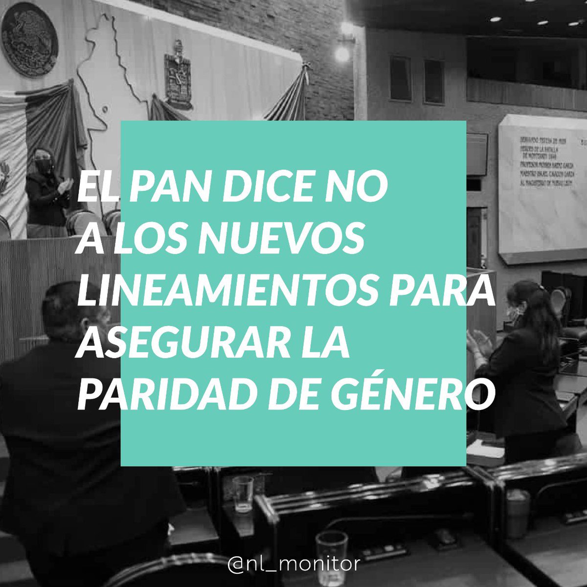 nl_monitor's tweet photo. Este lunes la Comisión Estatal Electoral de Nuevo León (CEENL) ha aprobado nuevos lineamientos para asegurar la paridad de género en las próximas elecciones. Abrimos hilo⬇️

#CongresoNL #MonitorNL https://t.co/KgEhBm0nL1