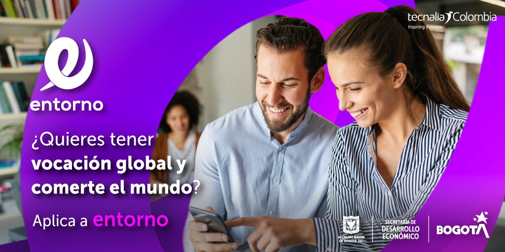 DesarrolloBta's tweet photo. ¿Tu empresa tiene la capacidad para ser un referente de innovación de la capital, y cuenta con al menos 3 empleados? En Entorno podrás adquirir nuevas habilidades para potenciar su crecimiento💜👊🏻💪🏻

Regístrate en https://t.co/sQXYaNukJY 
Cierre de inscripciones: 9 de octubre. https://t.co/o8zO8GavEj