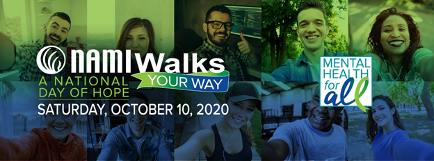 Join us for NAMIWalks Your Way Coachella Valley - A Virtual Event October, 10, 2020.  namiwalks.org/coachellavalley