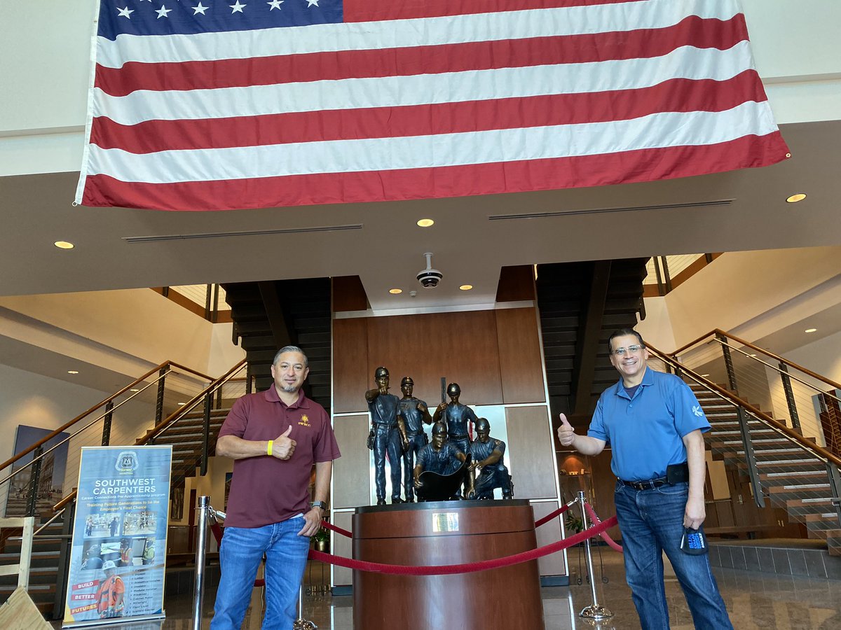 RichCAndrade's tweet image. Thank You to my Brothers and Sisters of @SouthwestCarps for all your support.  Any day I get to spend time with Union members it’s a great day.  #Local1912 #SWCarpenters #LD29