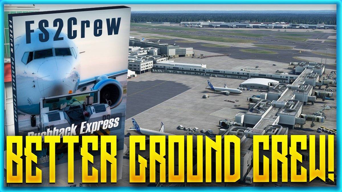 HYPEAircraft's tweet image. ‼️⚡NEW VIDEO⚡‼️
📺youtube.com/watch?v=iWXjn9…

#FS2Crew has released Pushback Express for #MicrosoftFlightSimulator. Is it as good as GSX Crew?

🕹️HOTAS: amzn.to/3fIq52a
🎮Elite Controller: amzn.to/35bbVV2
🖥️ My Gaming Rig: discord.gg/nW7mj8j