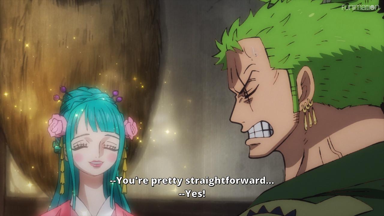 One Piece Hiyori Is So Straightforward Via Episode 938 T Co Wafevr4wa4 Twitter