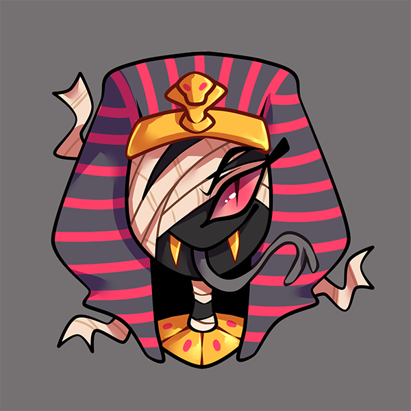 Choxlyn's tweet photo. 😈🍂Spooky Time🍂😈 (2. Part) Those are all free to use~ (NOT FREE TO REPOST!) #HazbinHotel #HazbinHotelFanart #Husk #Niffty #CherriBomb #SirPentious https://t.co/9WODdxjfoF
