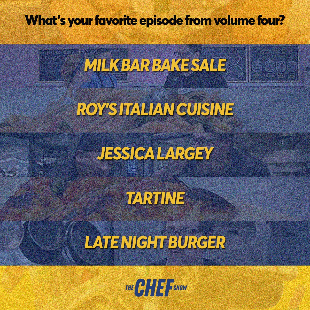 The Chef Show tweet media