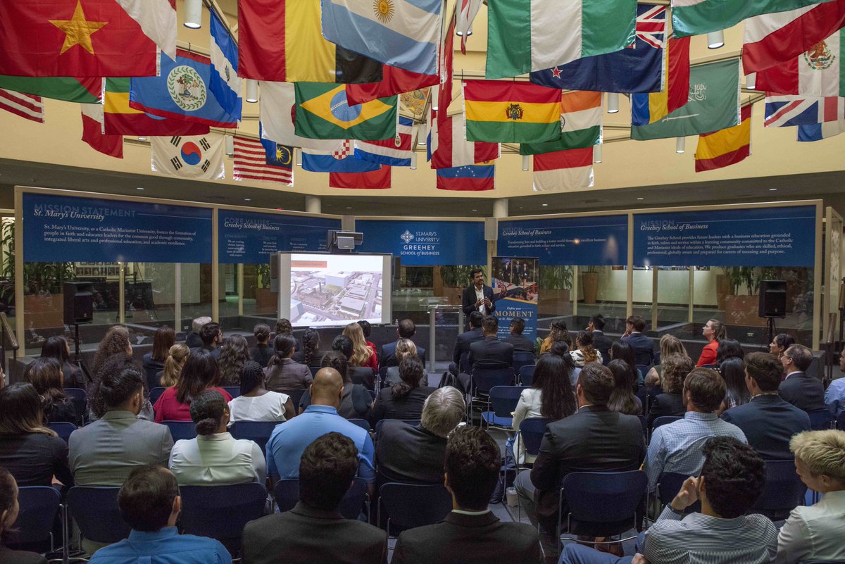 Business Week 2020 is going virtual! Hear from the area's top business leaders beginning Monday, Oct. 12. Tap the link for a full list of times and speakers. #StMU #GSBBusinessWeek2020 ow.ly/q9SY50BGXdB