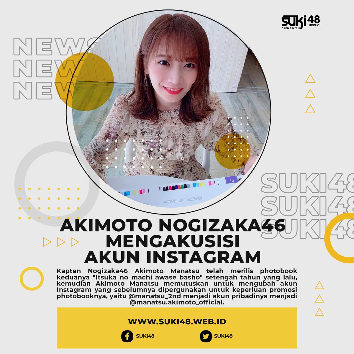 suki48_'s tweet photo. Apakah akun lama (photobook) itu adalah akun alter yang direstui manajemen atau bagaimana gaes? kok namanya 2nd?
#suki48 #update46 #ไนๆจๅ46 https://t.co/4Bis7SCE5e