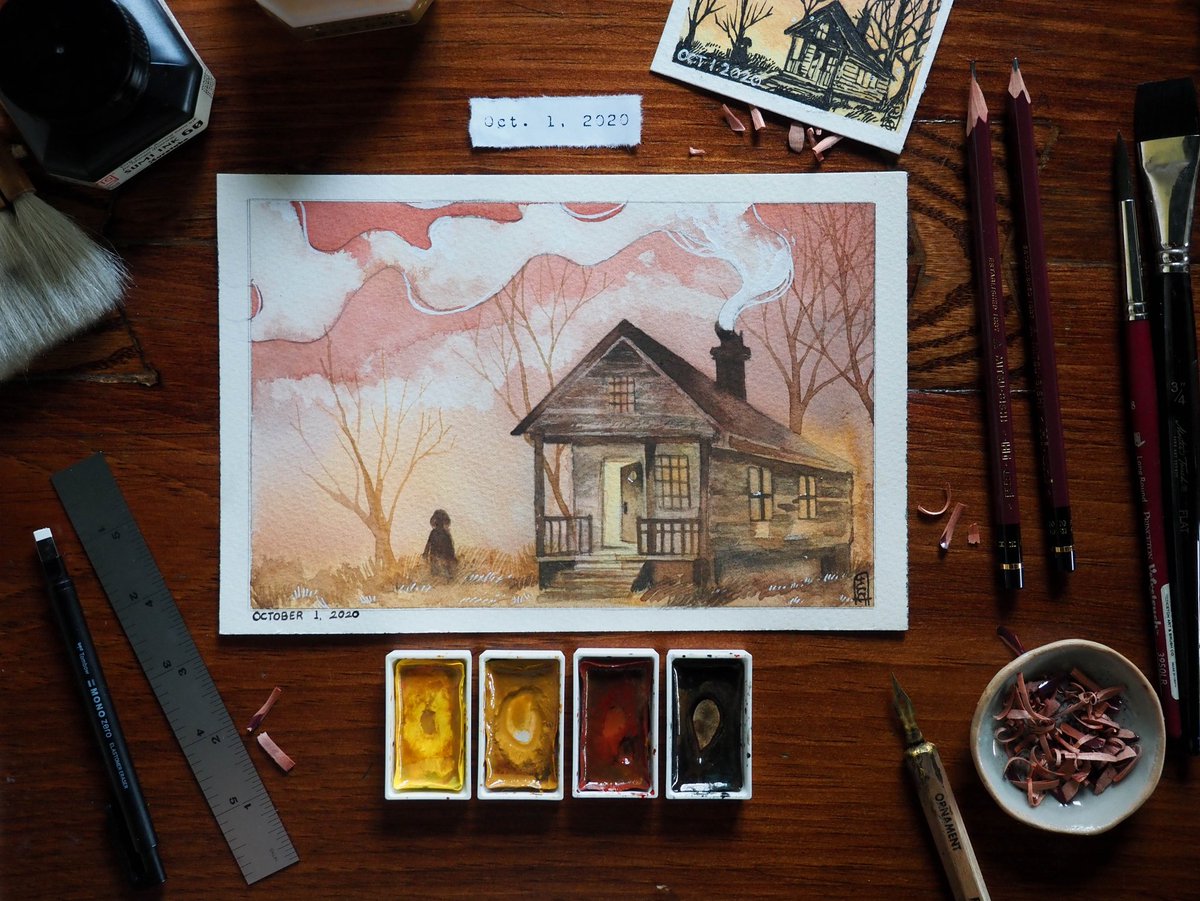 licca_kirk's tweet photo. #Artober2020 !! 🎃 https://t.co/ip88PHr83K