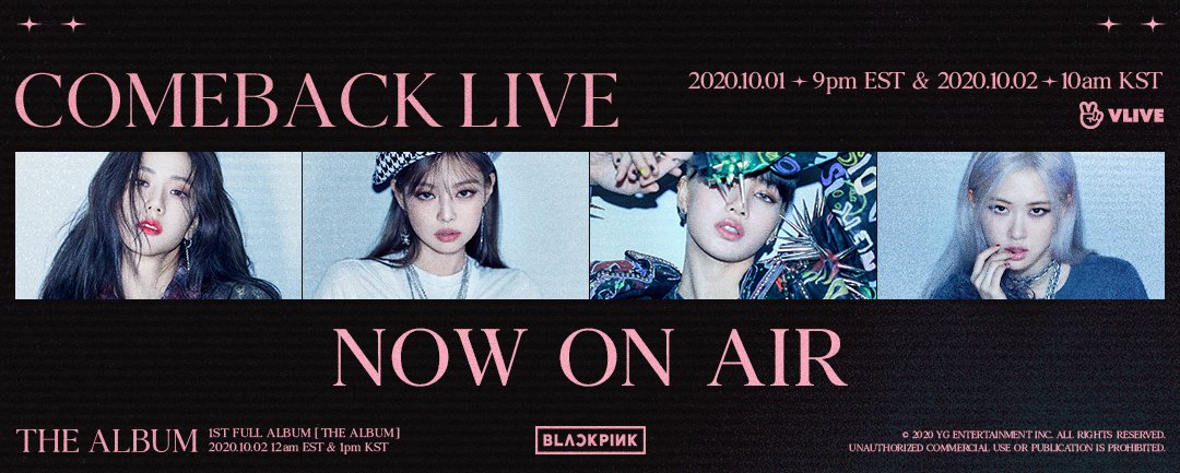 Билет BLACKPINK the album. Come back Live фонд. Come back live