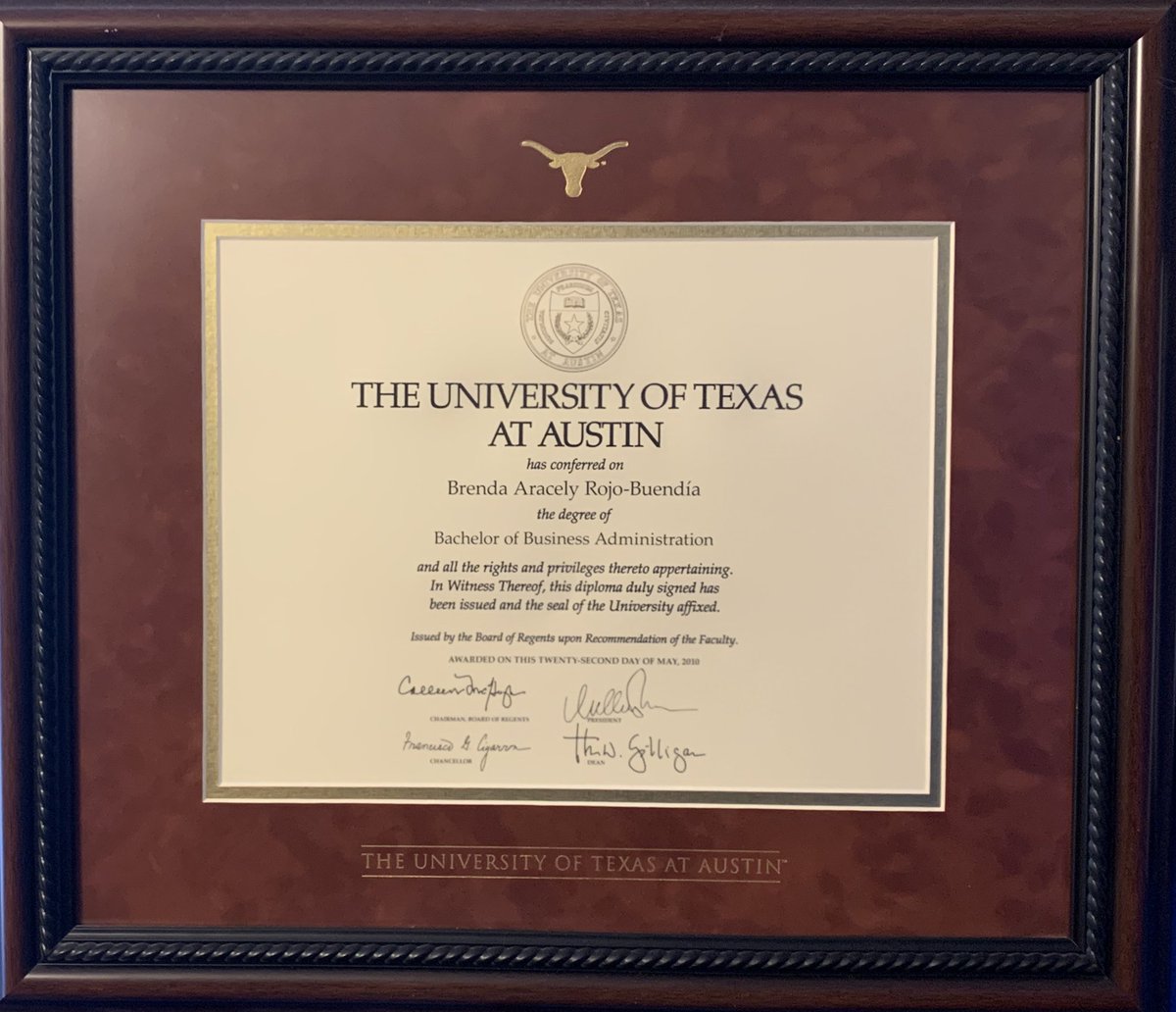 BrendaBuendia's tweet photo. Being a Longhorn allowed me to grow personally/professionally,challenged me intellectually, and helped shape the person I am today. Going to UT gave me wonderful friendships along the way. I wouldn’t change it for the world! 🤘🏼🧡🐂 #UTChangedMyWorld @TexasExesLaredo @TexasExes https://t.co/MSjWaNZdvD