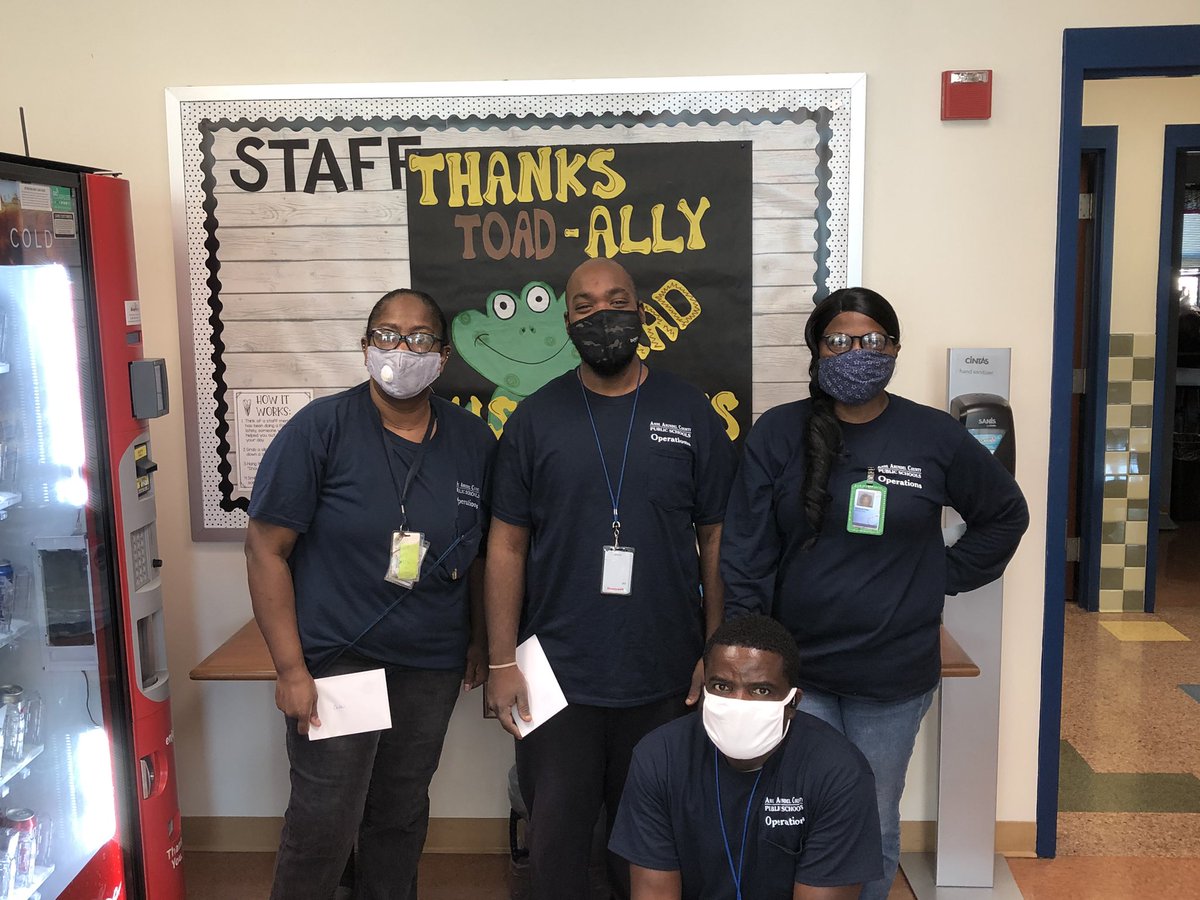 Nantucketaacps's tweet photo. Thank you to our TOAD-ally rad cusTOADians!  We appreciate you helping to keep the germs away!  Happy Custodian@Appreciation Day! https://t.co/YqgmbPVG4t