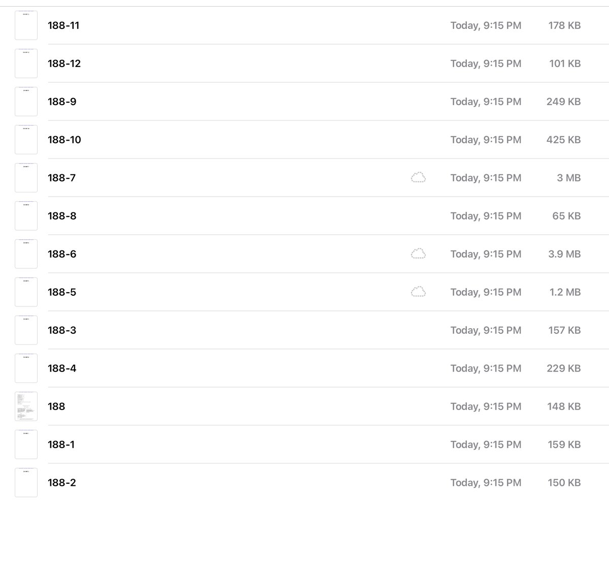 Okay so I don’t gum up this thread because as you can see that’s a lot of documents - I’m going to dump each into the IndexMedia “public folder“ link below https://drive.google.com/drive/fol...