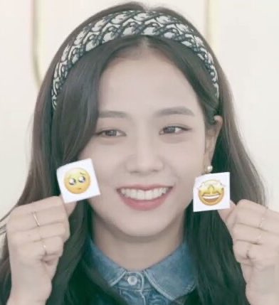 blackpinkbabo's tweet photo. Jisoo’s emoji spoiler for Lovesick Girls 😂 I can’t with her 😭 @Blackpink https://t.co/Bbh4vHLzbH