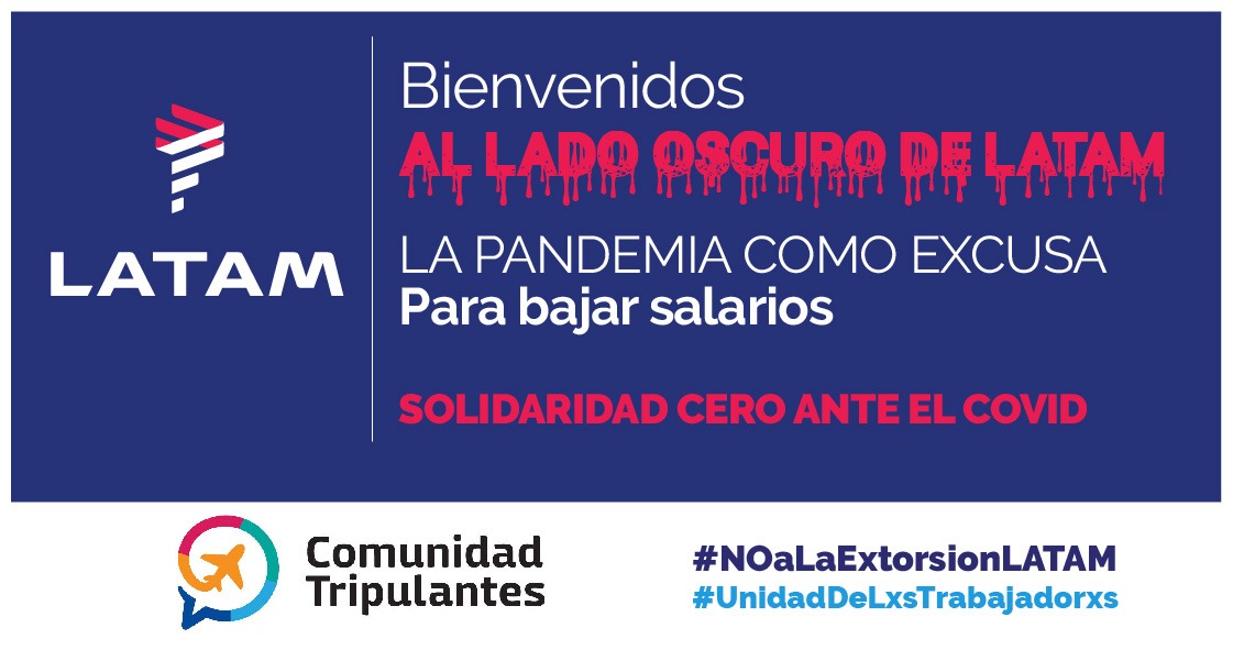 TcpLatam's tweet photo. No nos mientan. La pandemia fue solo una excusa para implementar planes que tenían desde antes. El @MindeTransporte debe intervenir en favor de la continuidad laboral de lxs trabajadores argentinos!
 
#NoALaExtorsionLATAM https://t.co/nIRo5E4Zdc
