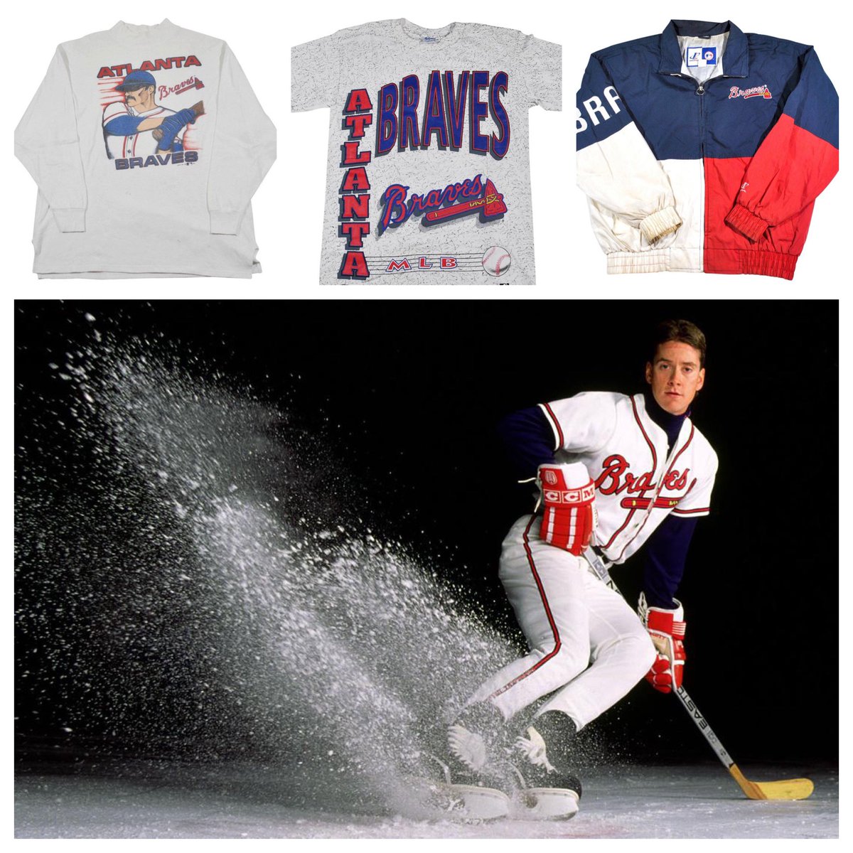YesterdaysAttic's tweet photo. Tom Glavine, ‘96. https://t.co/Quk5gg6aFE