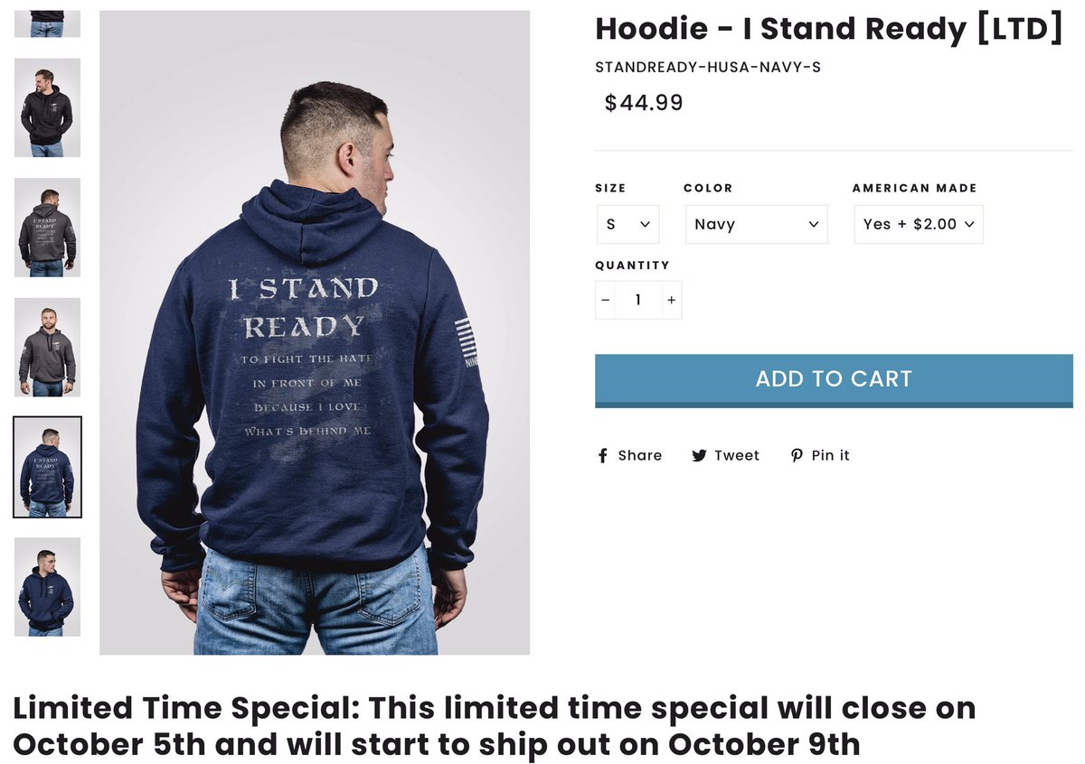 KristySwansonXO's tweet photo. Oh yes ๐ฅ๐ฅ๐ฅ Iโm ordering this limited time special right now, for me & my husband! Iโll get some gifts also. https://t.co/927ES5K6ej @NineLineApparel #IStandReady ๐บ๐ธ Strong message! You can use a 20% off discount code SLAYER20 if you Stand Ready. ๐ช๐ผ https://t.co/fFaoIZmOS4