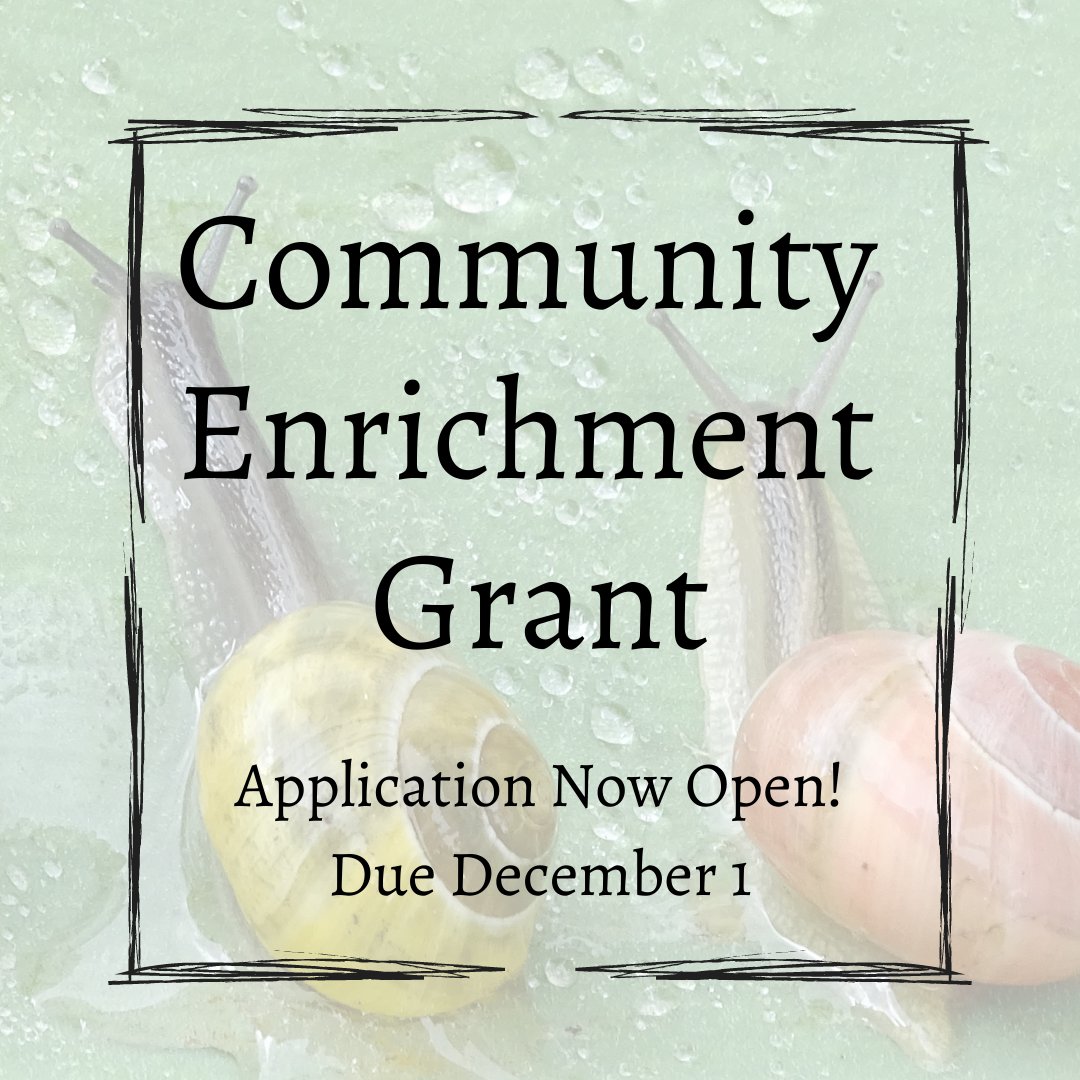 Get seed money for your big idea - apply for a Community Enrichment Grant! We aim to support Middle TN organizations that meet a clear community need &amp; represent a diversity of people and causes. Apply today! Deadline 12/1. bit.ly/34gMfmz #slowfoodmidtn #goodcleanfair
