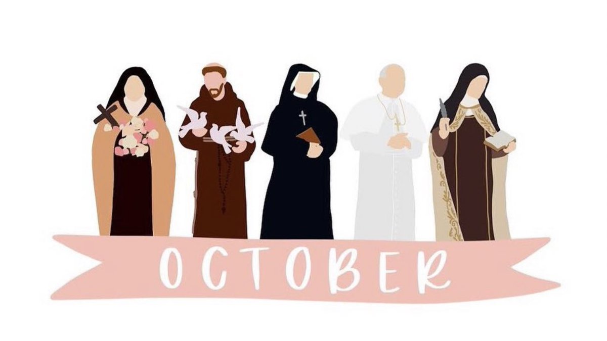 MujerCatolic's tweet photo. Octubre, el que entendió... lo entendió todo ♥️ https://t.co/BKEZpzcG44