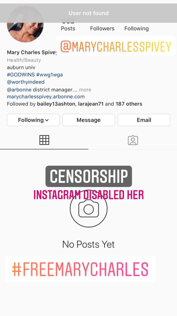 SpiveyChristy's tweet photo. Twitter, Instagram & Facebook are truly the enemy of the Republic for which we STAND! Only those who hate and have negative comments for @realDonaldTrump are allowed freedom of speech, the rest will be silenced. #youwillbenext #CENSORED #thinkForYourself #OneNationUnderGOD #MAGA https://t.co/dpLyI7Jc49
