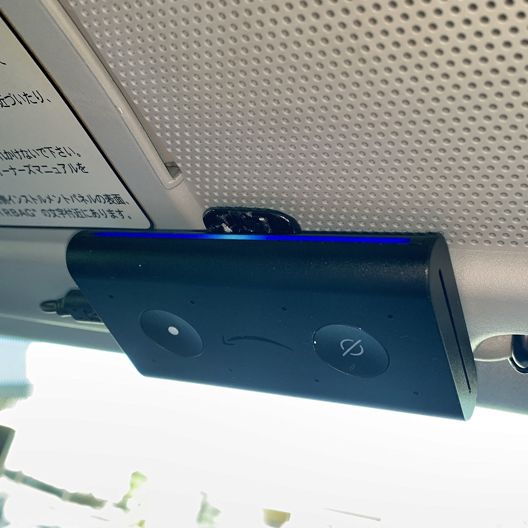 Tan 2 Amazon Echo Autoをサンバイザーに取り付けました 100均を中心に材料費は 400ほど 純正のエアコン吹き出し口マウントと同様にマグネットで脱着できるようにしてます Amazonechoauto Tan 2 Amazon Echo Autoをサンバイザーに取り付けました 100均を中心に材料費は 400ほど 純正のエアコン吹き出し口マウントと同様にマグネットで脱着できるようにしてます Amazonechoauto