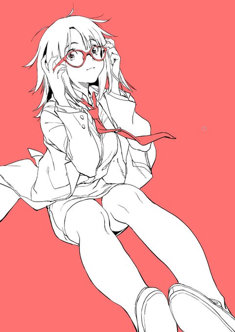 メガネ好きなのにあまり描いてないな～ 