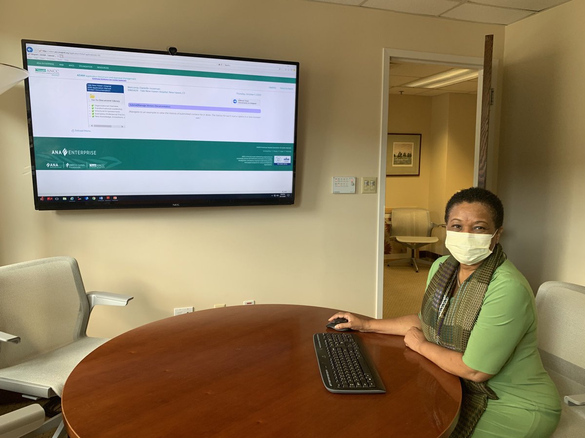 ena_enawill58's tweet photo. #magnet document submitted today for 3rd time @YNHH. So proud of everyone’s work &amp; leadership on this. Meet our magnet team Dr. Judy Hahn, Danielle Huseman-Marateo &amp; Danielle Morton. @anccofficial -anticipation #dedication #commitment- no it’s apple juice people https://t.co/O9O1UlLQ3q