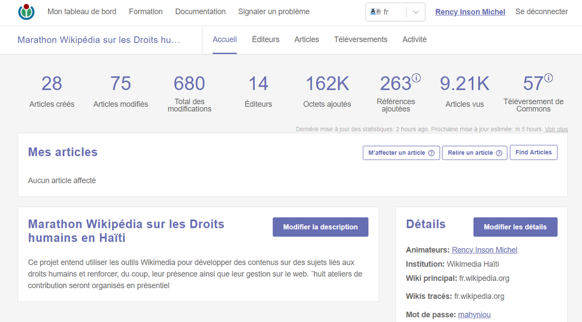 Wikimedia Haïti (User Group) tweet media